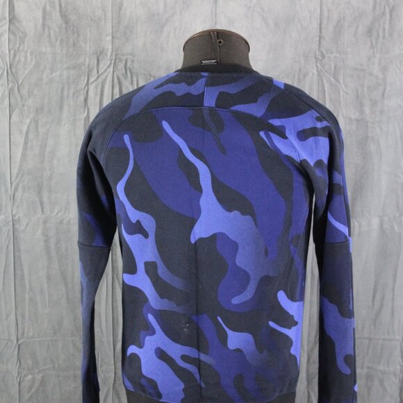 Team USA Soccer Sweater - Blue and Black Camouflage Pattern - Men's Small - Picture 5 of 7